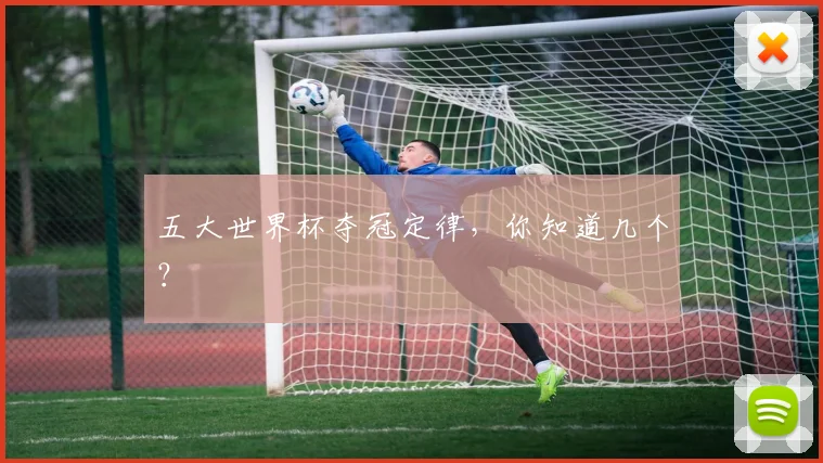 五大世界杯夺冠定律,你知道几个?